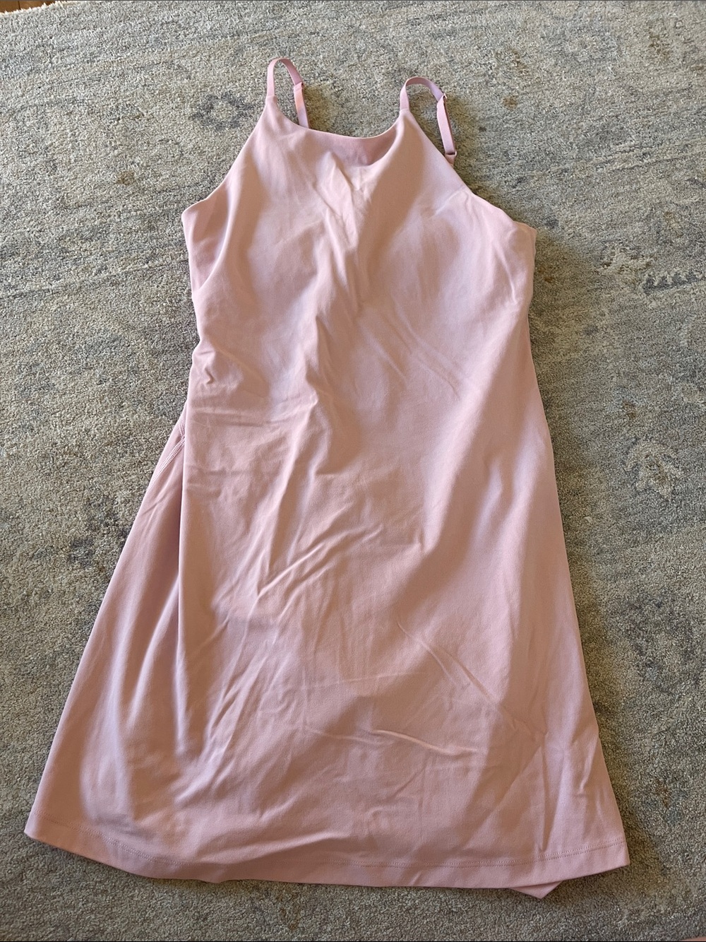 lululemon athletica Dusty Pink Dress with Adjustable Straps